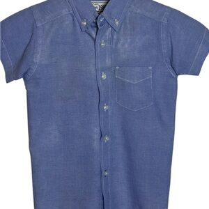 Boys Blue Short Sleeve Shirt